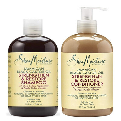 Shea Moisture - Jamaican Black Castor Oil Shampoo & Conditioner